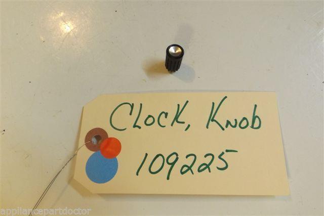 KENMORE STOVE 109225 Clock knob used KENMORE STOVE 109225 Clock knob used